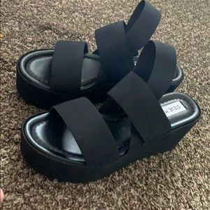 Brand New Steve Madden wedge sandals